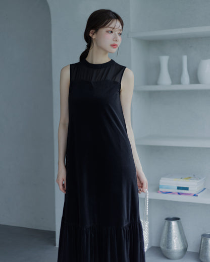 【SPECIAL10%OFF】ノーブルベロアシアーワンピース