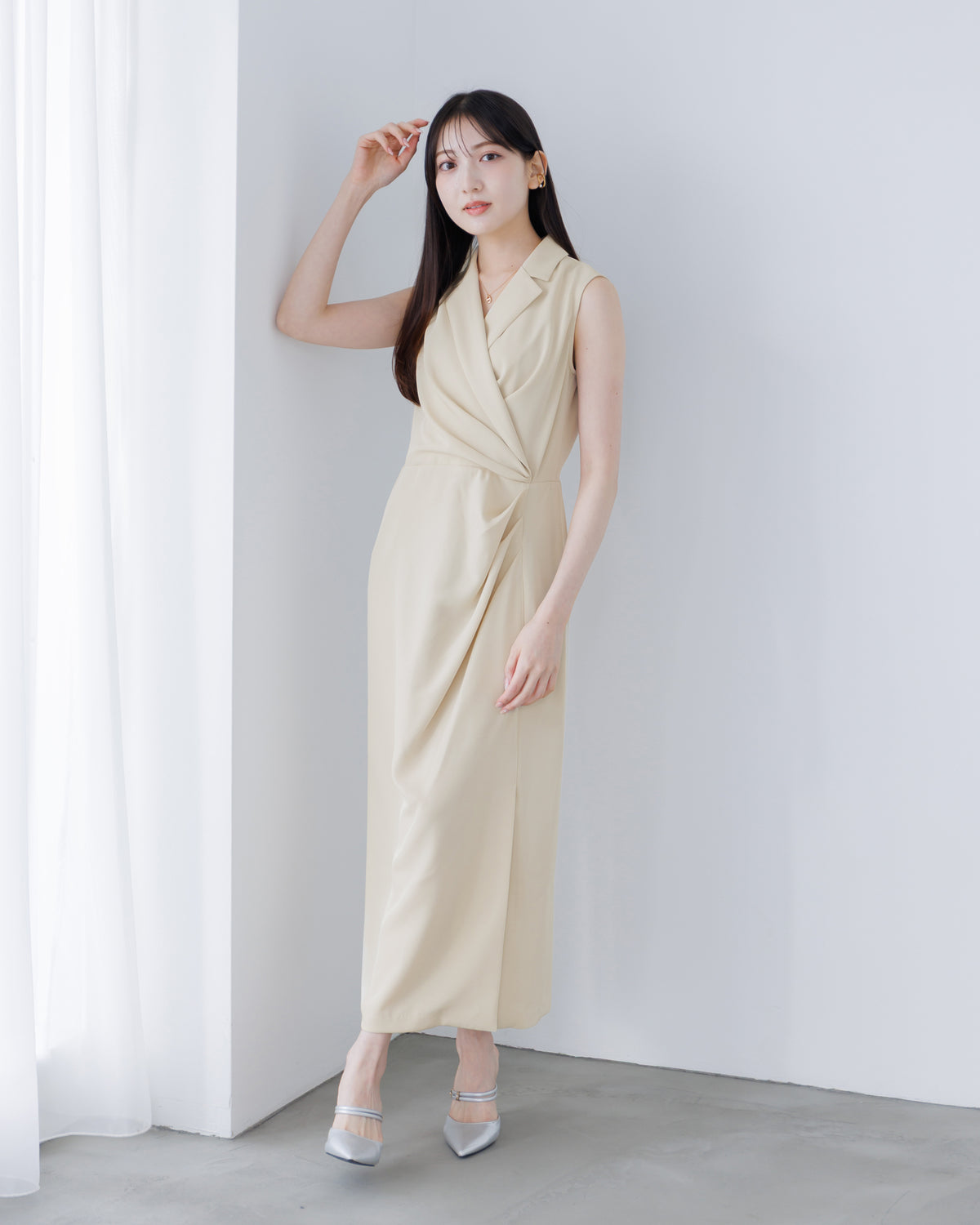 モデル身長：161cm / 骨格ウェーブ