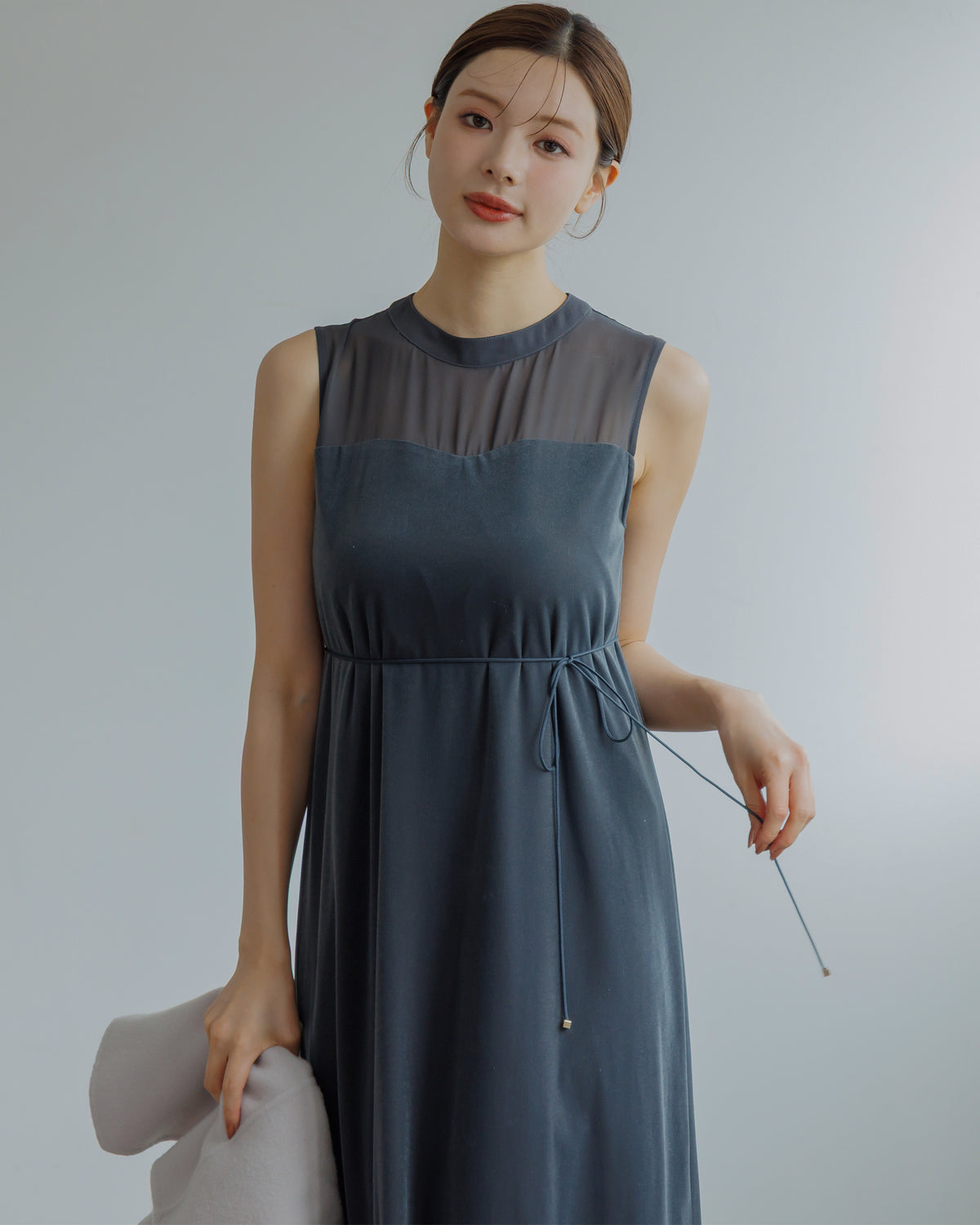 【SPECIAL10%OFF】ノーブルベロアシアーワンピース