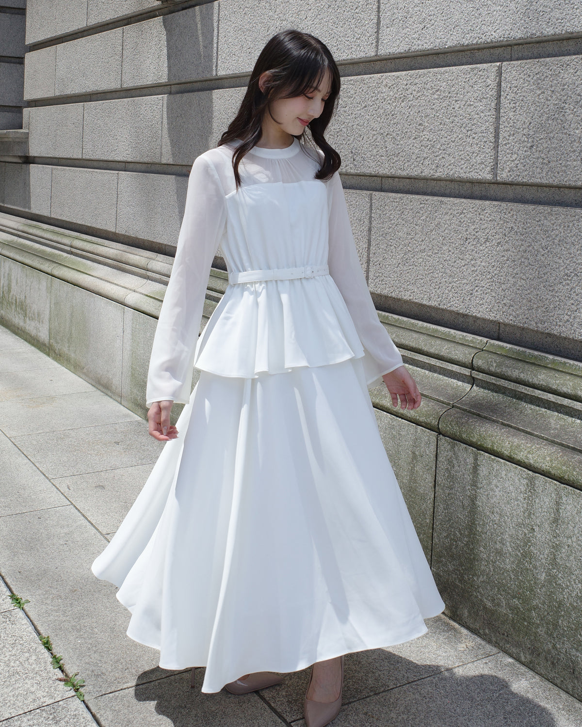 モデル身長：161cm / 骨格ウェーブ