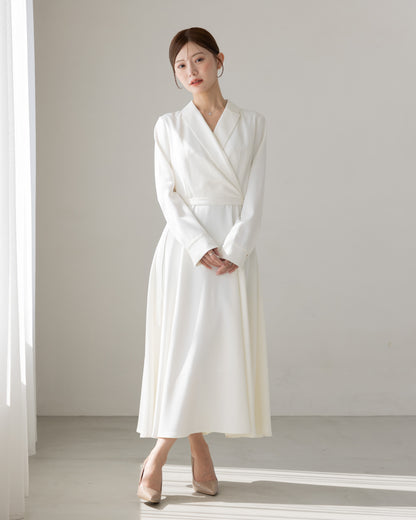 【SPECIAL10%OFF】ロングスリーブトレンチフレアワンピース