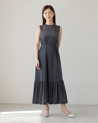 【SPECIAL10%OFF】ノーブルベロアシアーワンピース