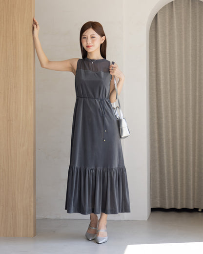 【SPECIAL10%OFF】ノーブルベロアシアーワンピース